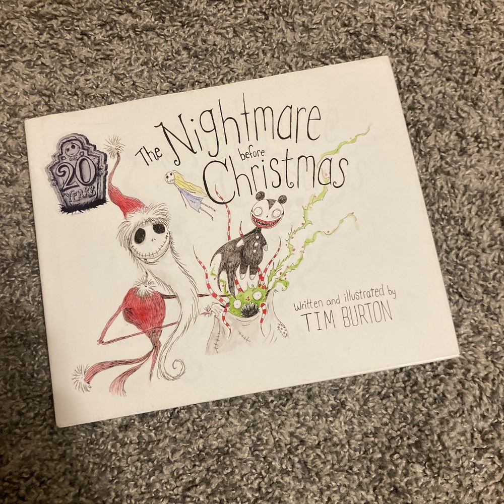 Nightmare before Christmas book